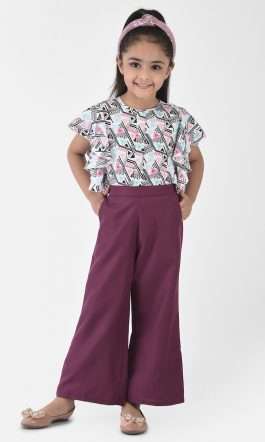 Eavan Girl Multi Colour Printed Jumpsuit