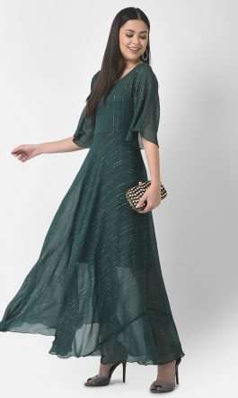 Eavan Women Green  Printed Dress