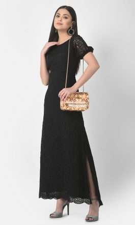 Eavan Women Black Solid Dress